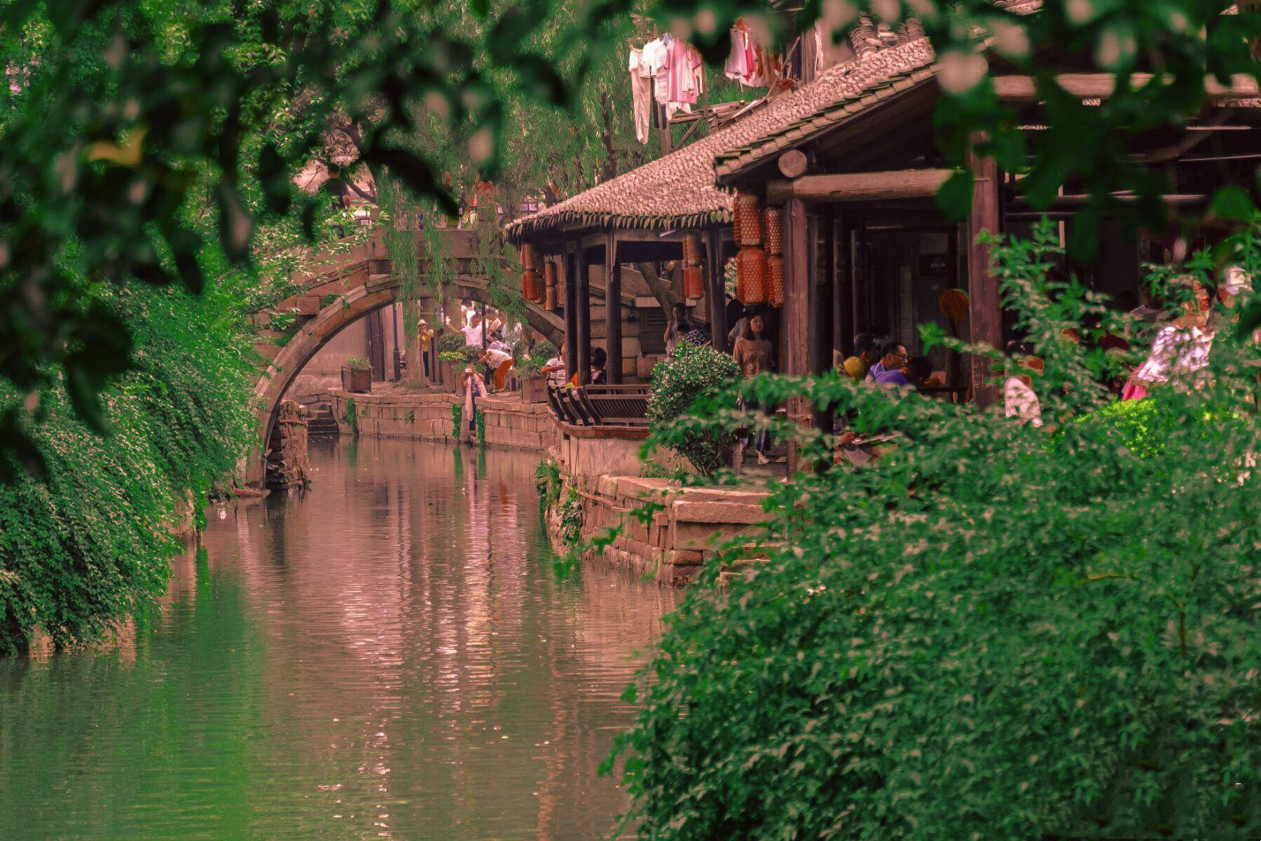 江南水乡——甪直古镇,炎热的夏天,弗过一抹凉风!