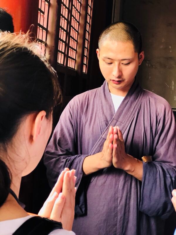 今天的少林寺禅游活动已经圆满结束,感谢@微博佛学 给的两个名额|法师