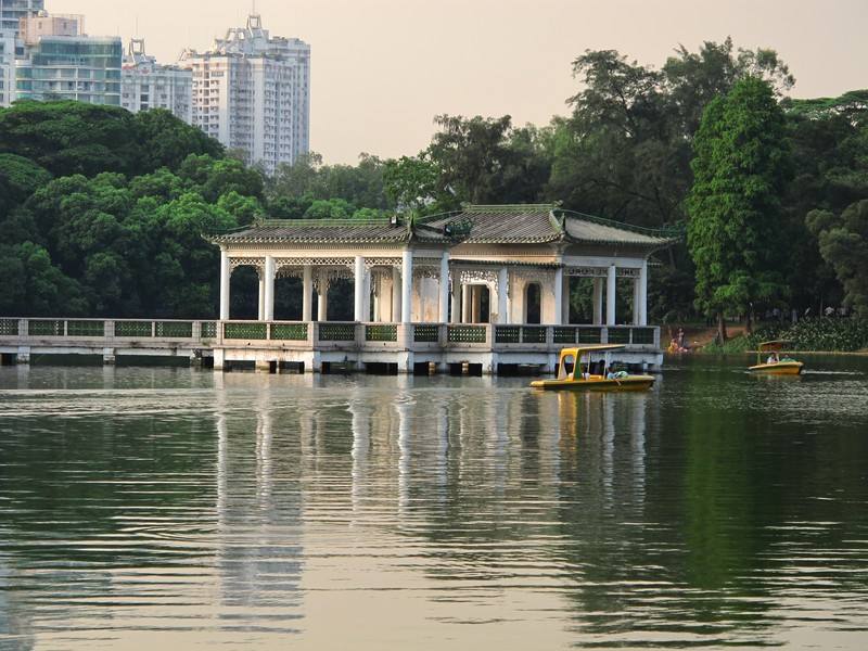 天天旅游景点推荐之:广州天河公园,隐藏于闹市中的大公园