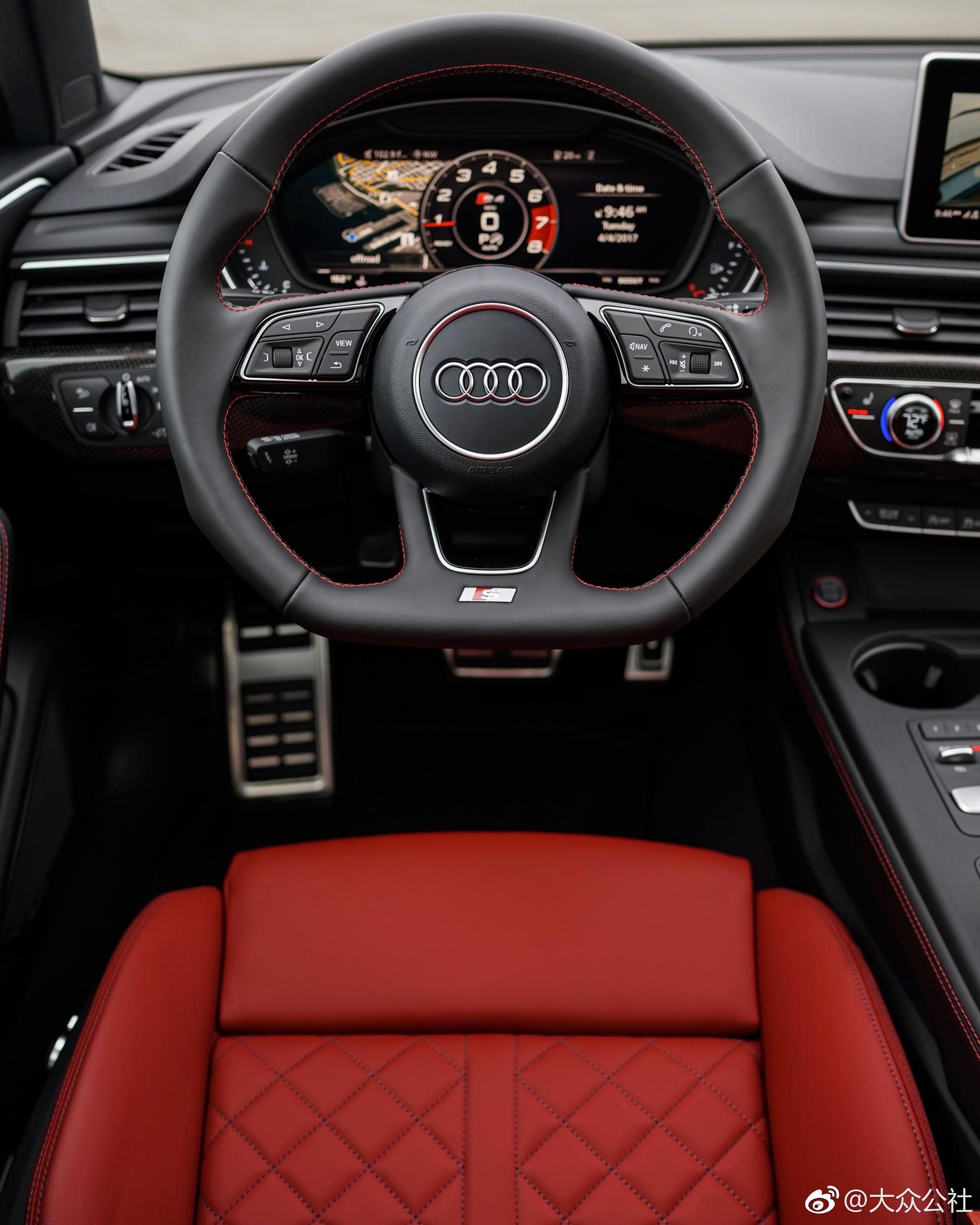 奥迪s4 不到47w的价格4.7秒的加速真的太打动我了 完了 又想花钱了