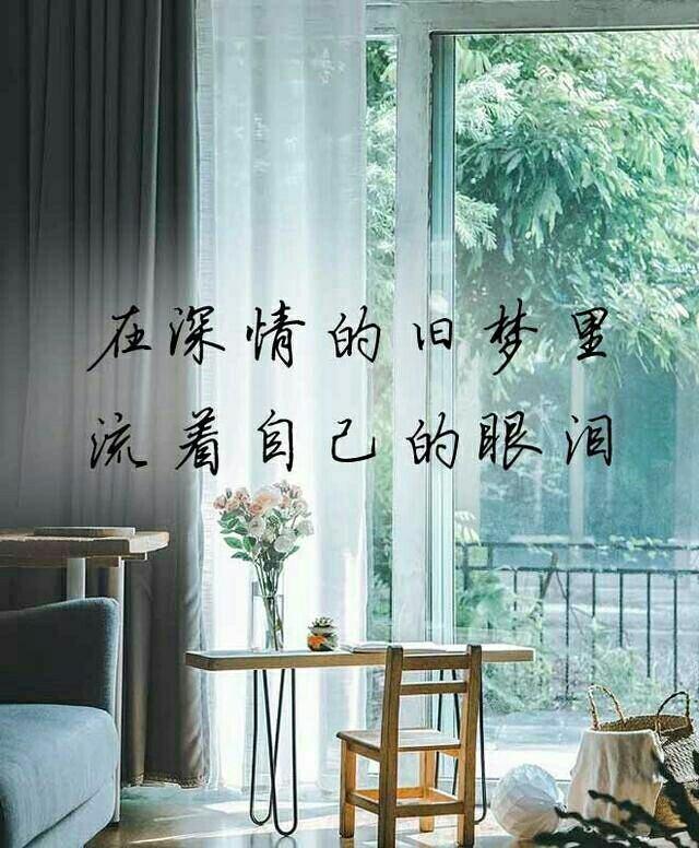 纵然一颗痴心奈何情深缘浅