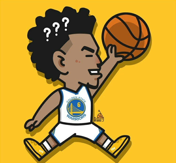9张有意思的勇士队全员风车扣篮漫画你值得收藏