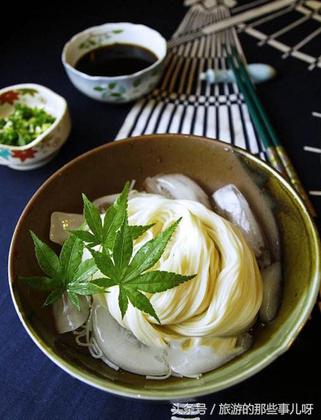 日本料理界的雅物——流水素面!让美食和大自然融为一体