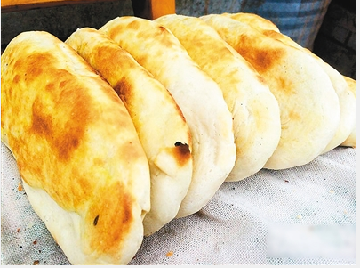 临潼油槐狗舌头馍