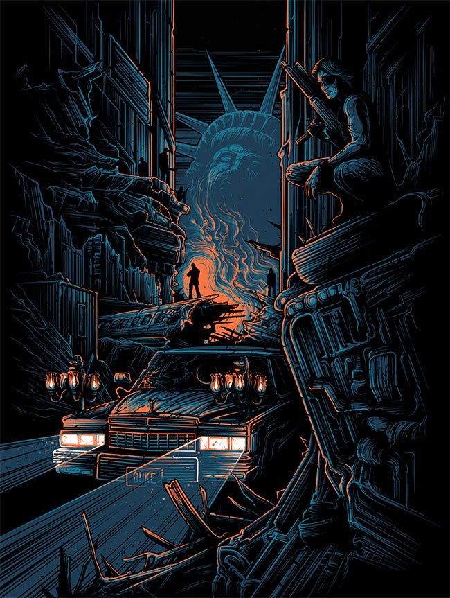 迷幻风格经典电影海报 | 伦敦艺术家 dan mumford