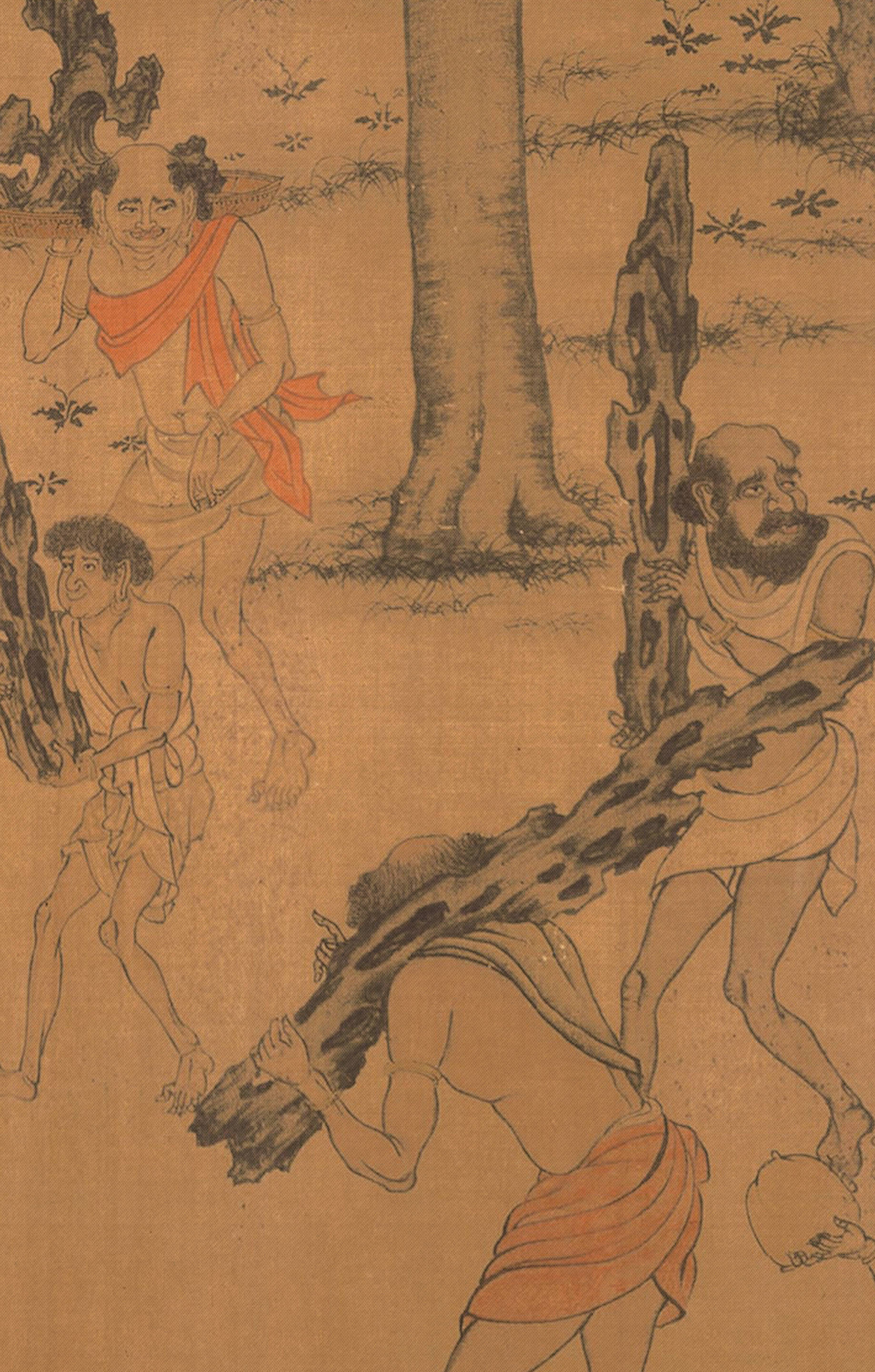 唐·阎立本《职贡图》 | 台北故宫博物院藏