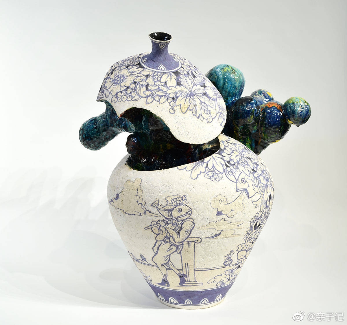 波普主义陶瓷雕塑 | 日本艺术家 en iwamura @毕加索艺术奖