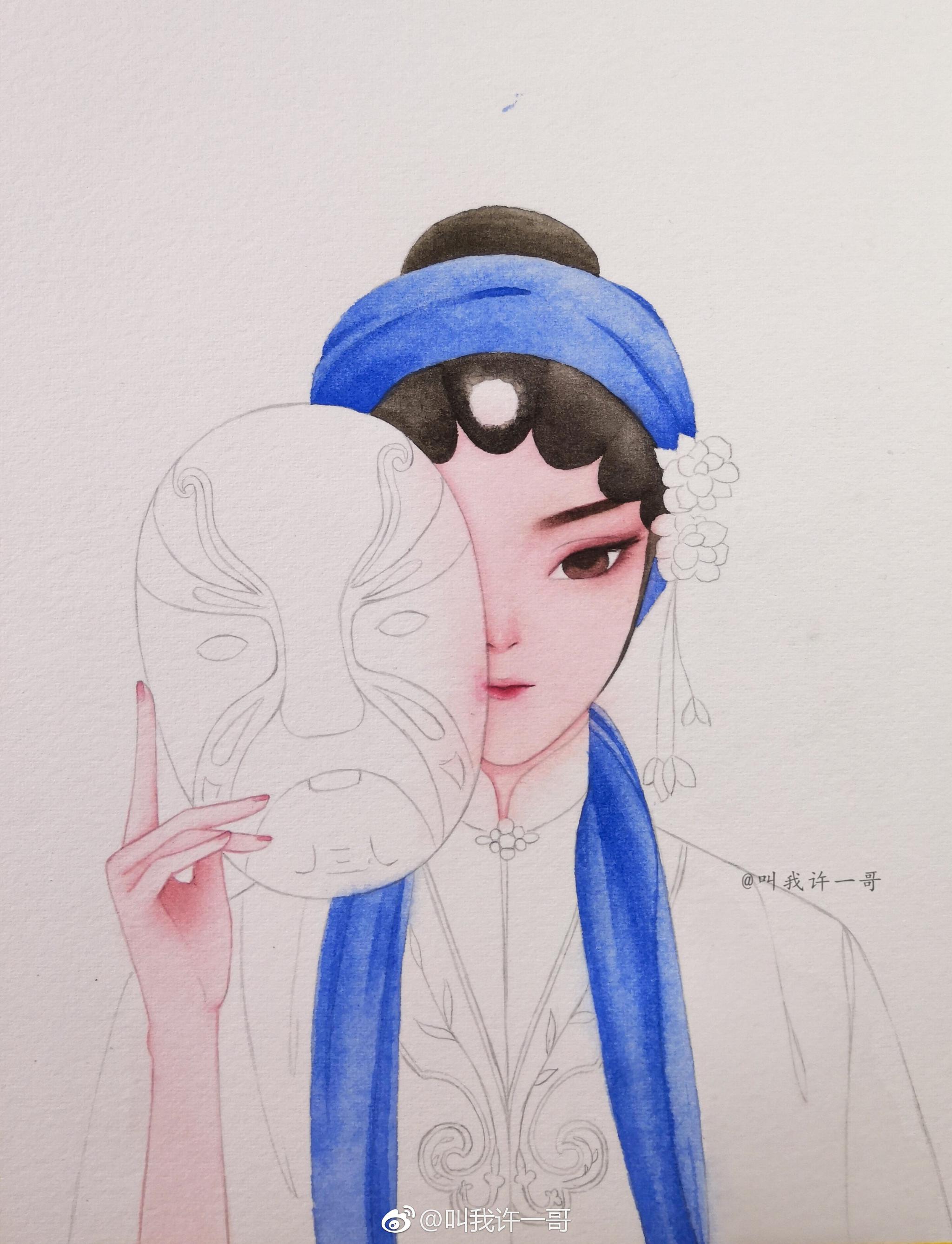 我只是个戏子,在别人的故事里,流着自己的泪