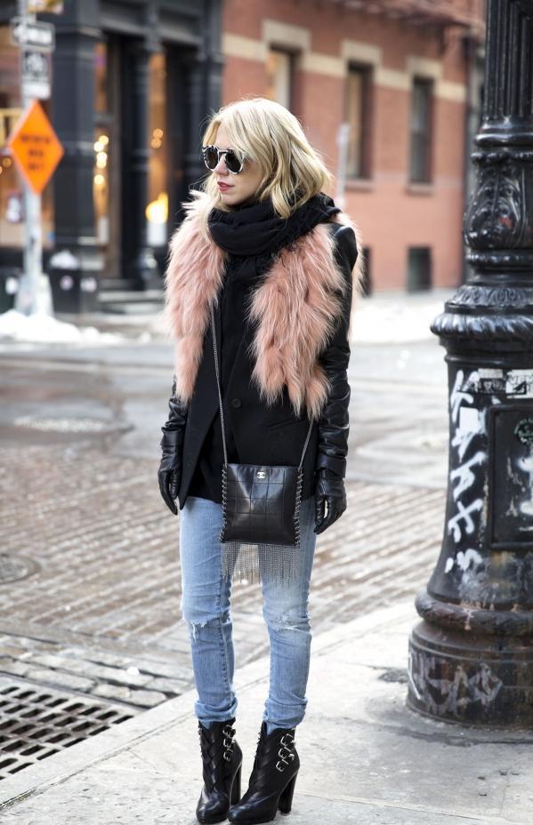 快来给冬日注入一点粉色, 邂逅一场浪漫约会吧|粉色|皮草|马甲_新浪