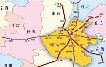 河南将全面建成米字形铁路网, 成最大的高铁枢纽