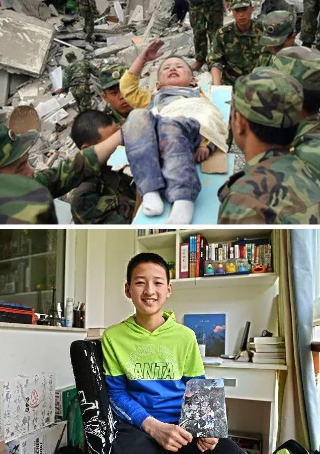 4"奇迹男孩"蒋雨航十年前,在地震重灾区映秀镇的废墟中,20岁的青年