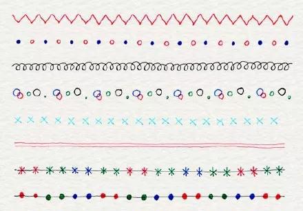 收藏100个手帐花边分割线大全看你有没找到最漂亮的那个