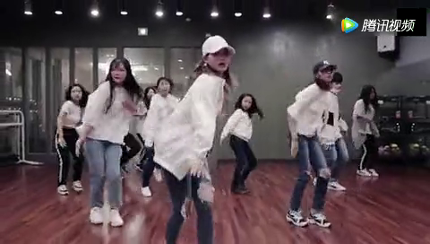 舞蹈红人周不齐舞团 【舞蹈《HandClap》镜面