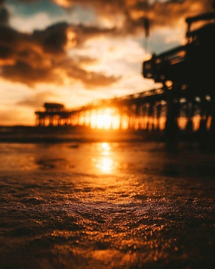 佛罗里达州的海边落日|来自于ins:kingcreeze