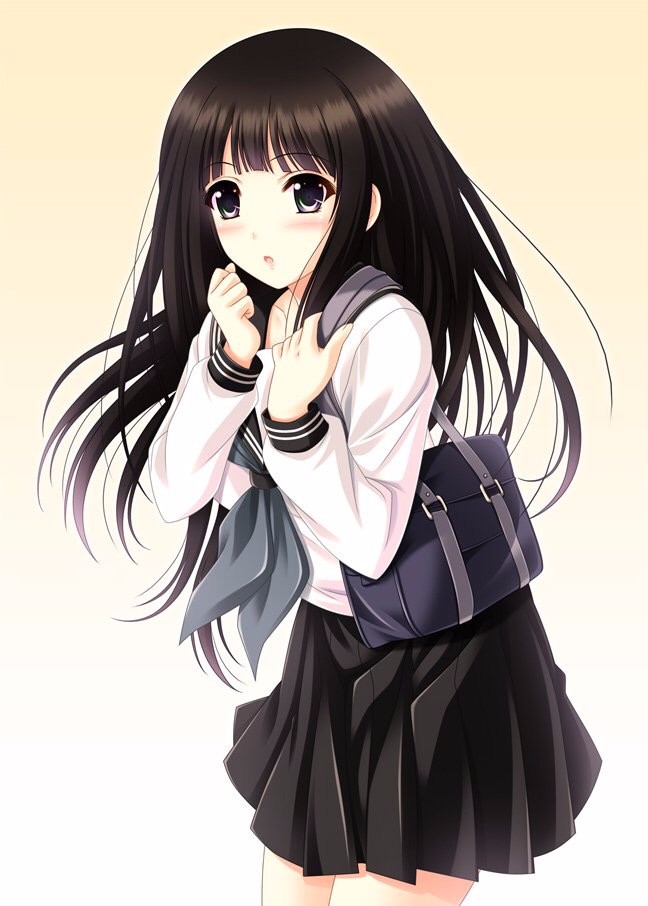 动漫美图丨这些穿校服的美少女简直是天使校服特辑