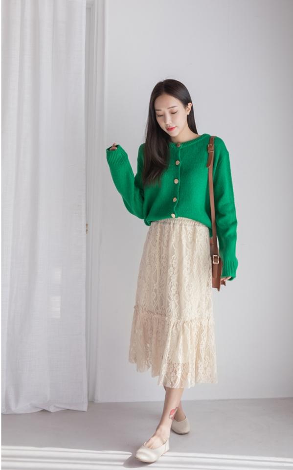 魅力性感的蕾丝裙,6套搭配look,轻松提高回头率