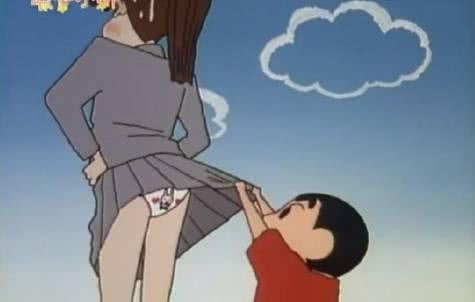 看蜡笔小新毁童年的几个画面这部儿童动画被禁有理有据