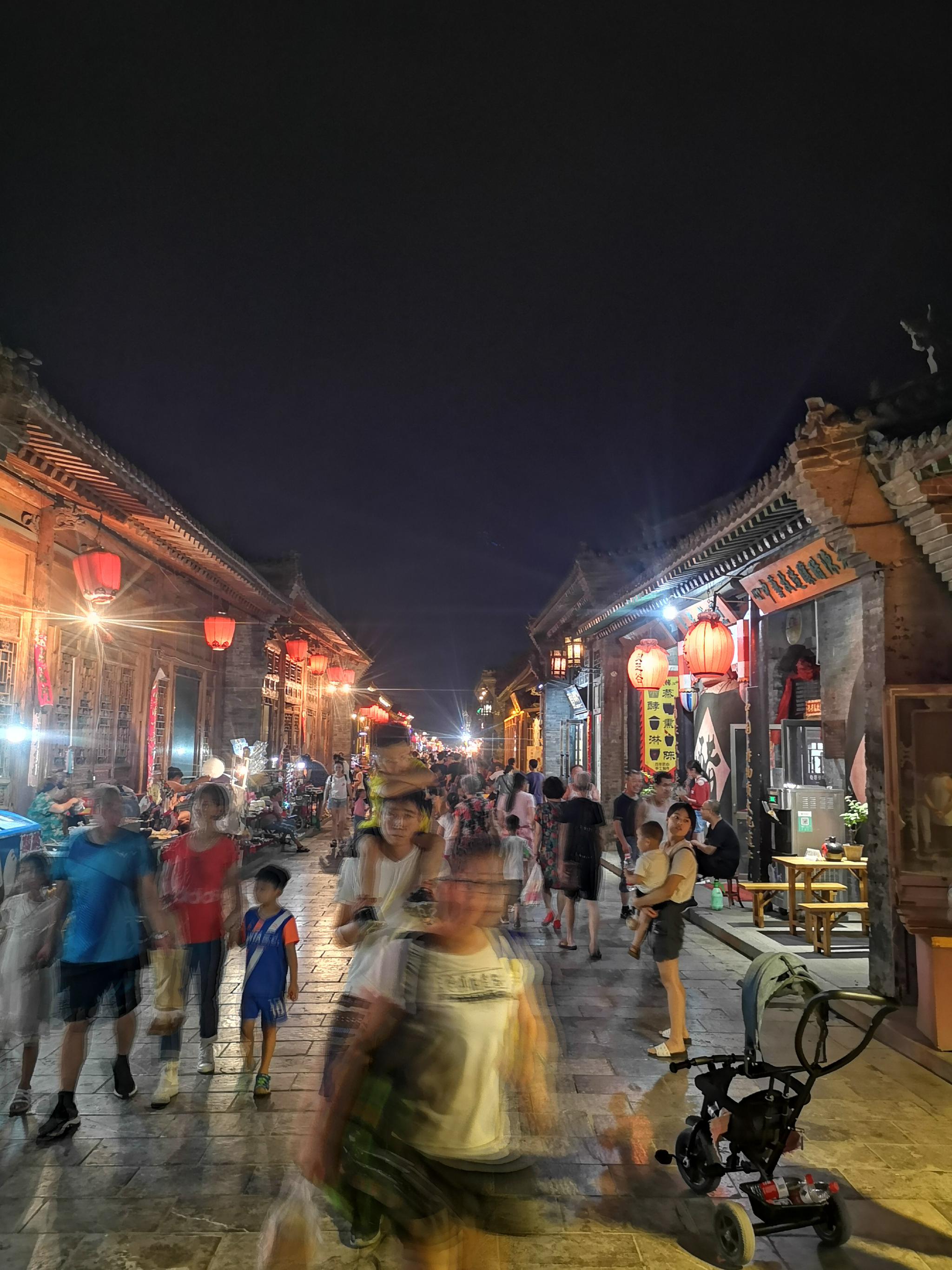 平遥古城夜景|平遥古城|夜景_新浪新闻