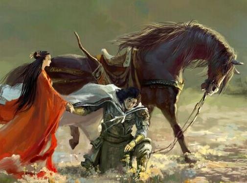 西楚霸王项羽只爱青梅竹马的虞姬霸王别姬四面楚歌令人扼腕叹息