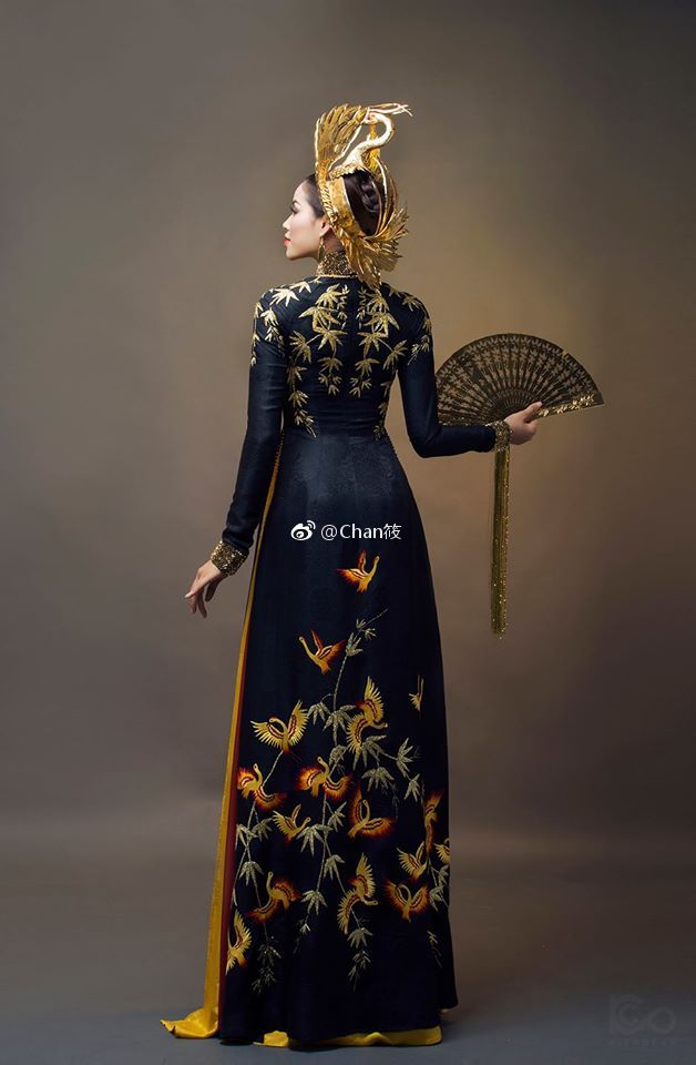 这个越南特色头饰的灵感来源.莫名觉得好看?