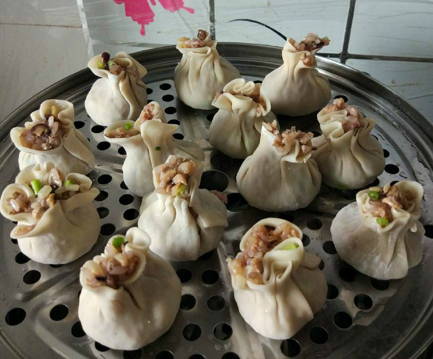 夏日快手早餐饺子皮烧麦