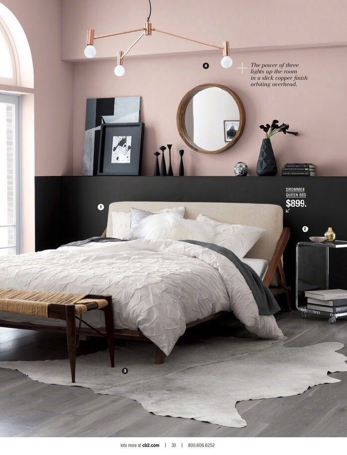 卧室装修墙面一些舒服的配色参考