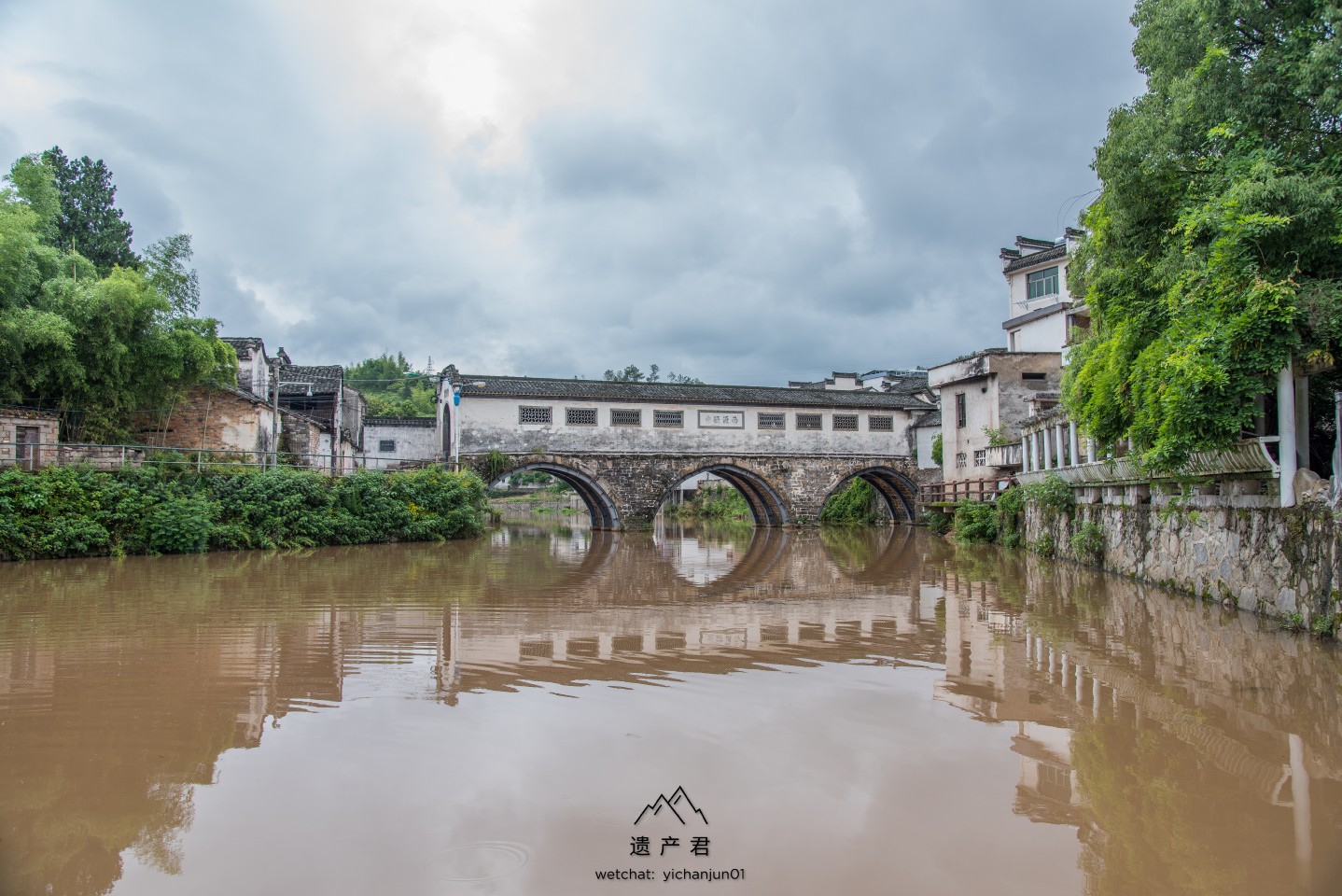 安徽歙县北岸廊桥_新浪看点