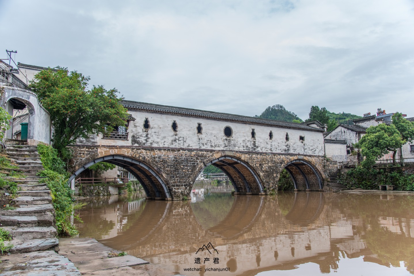 安徽歙县北岸廊桥_新浪看点