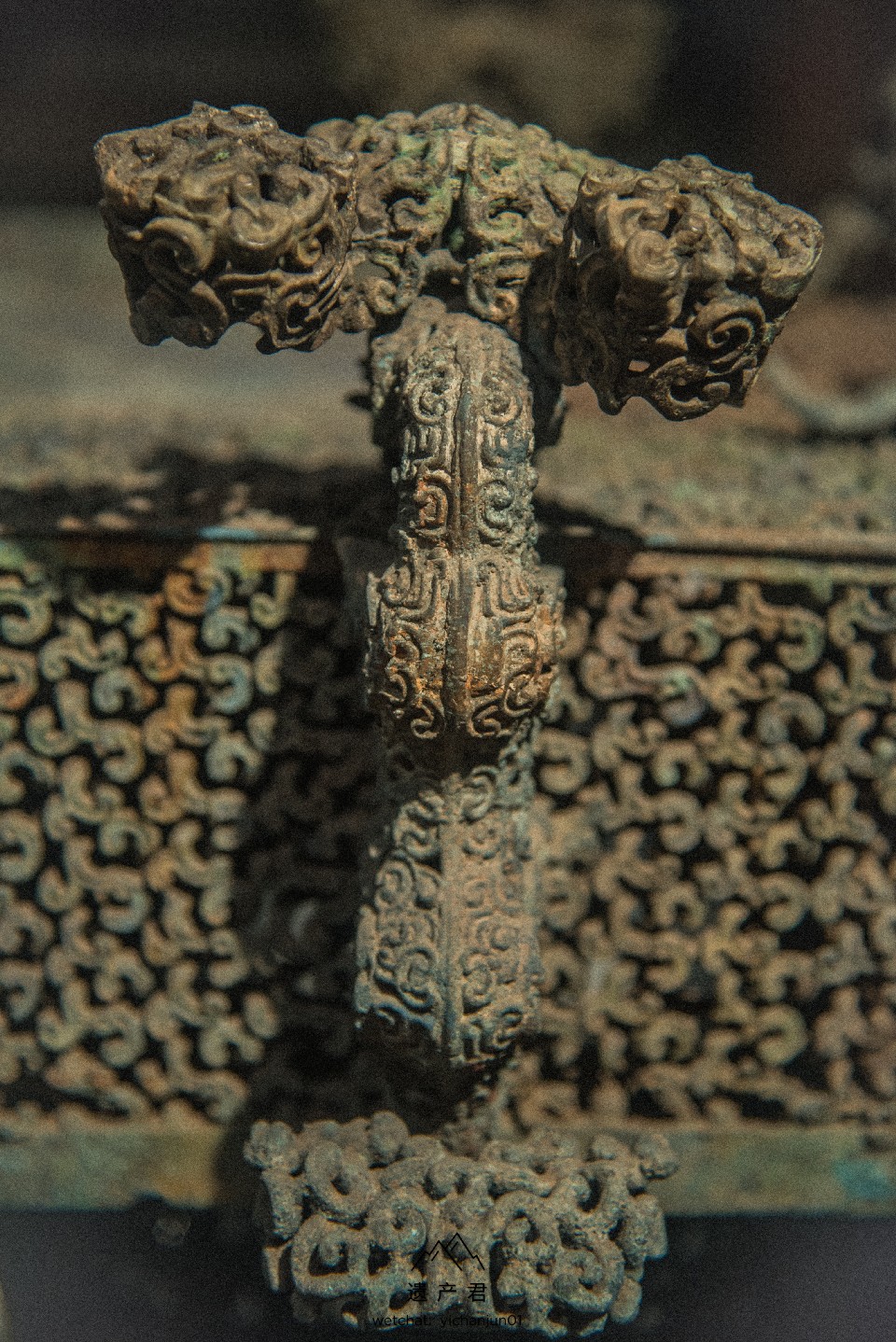 河南博物院藏春秋时期云纹铜禁