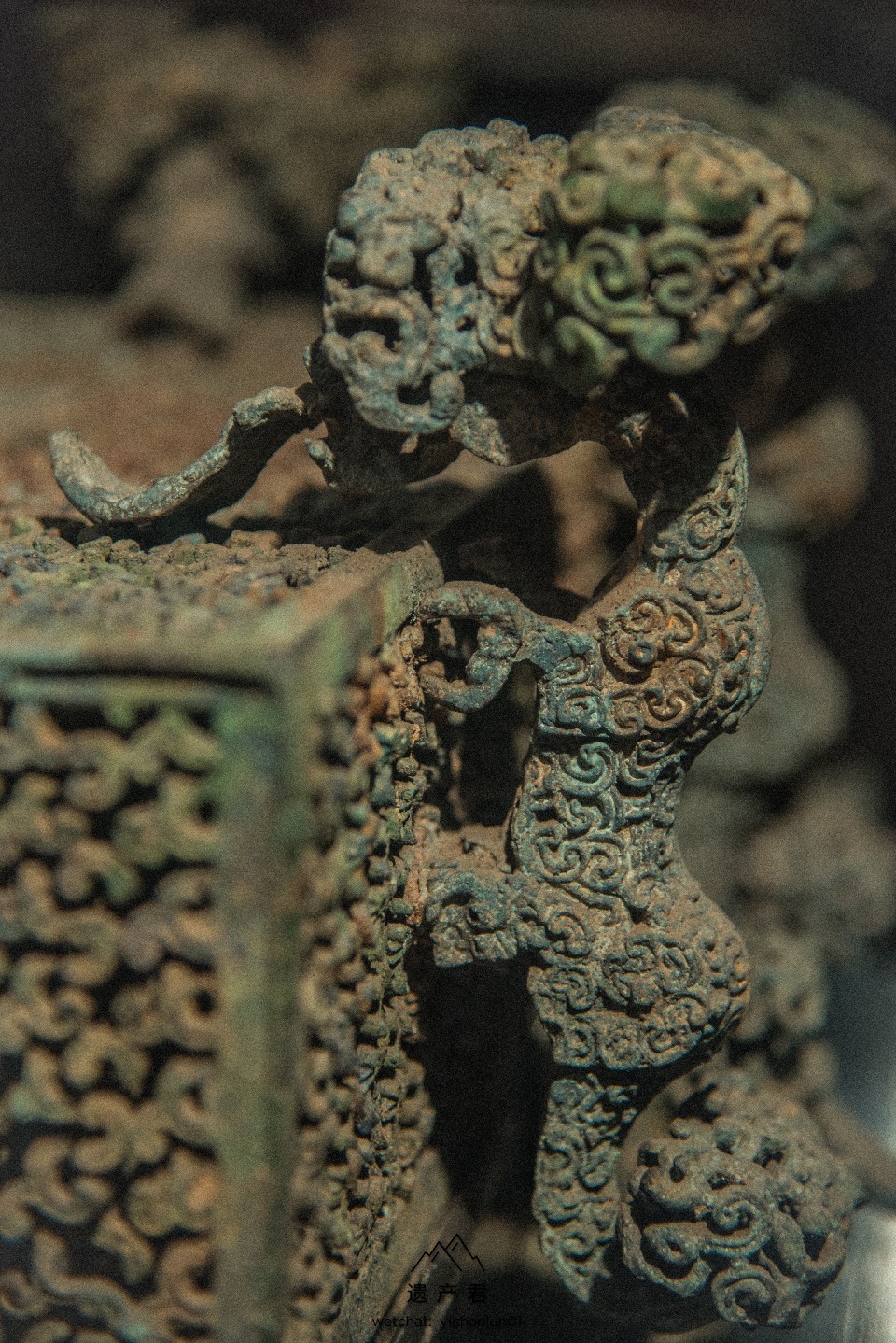 河南博物院藏春秋时期云纹铜禁