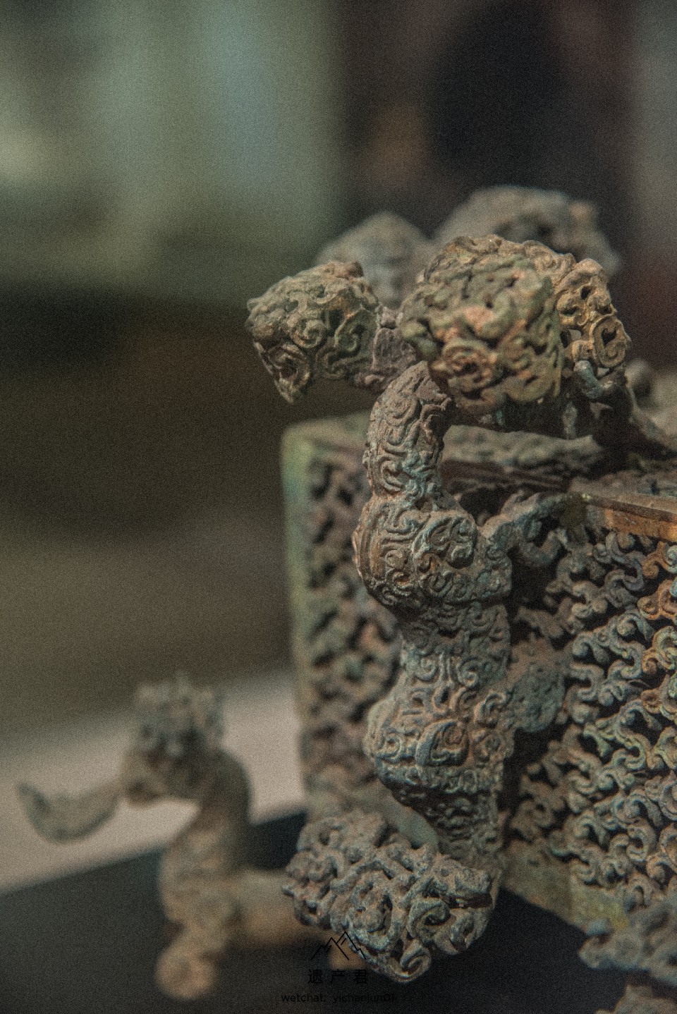 河南博物院藏春秋时期云纹铜禁