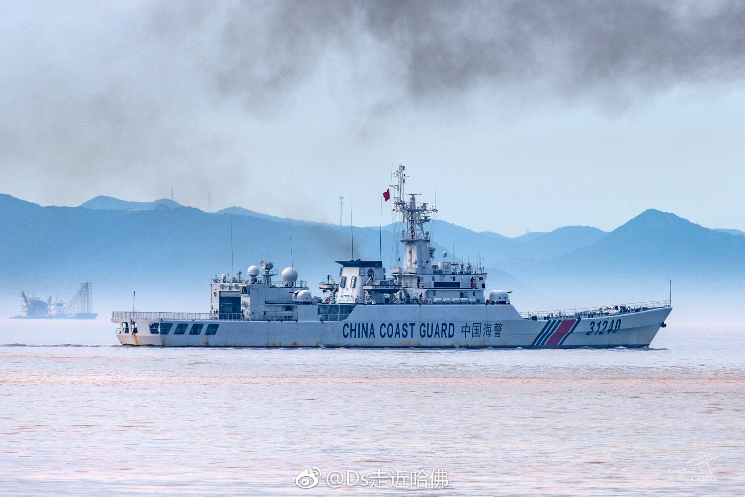 第二海军中国海警舰船原创美图一组中国海警这些年装备发展迅速