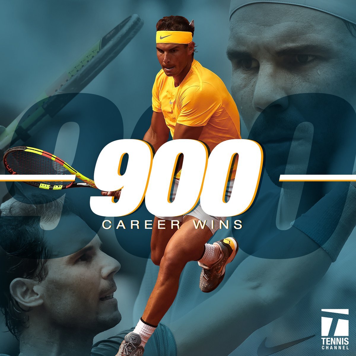 击败马特尔后,纳达尔收获职业生涯第900胜(历史第五)