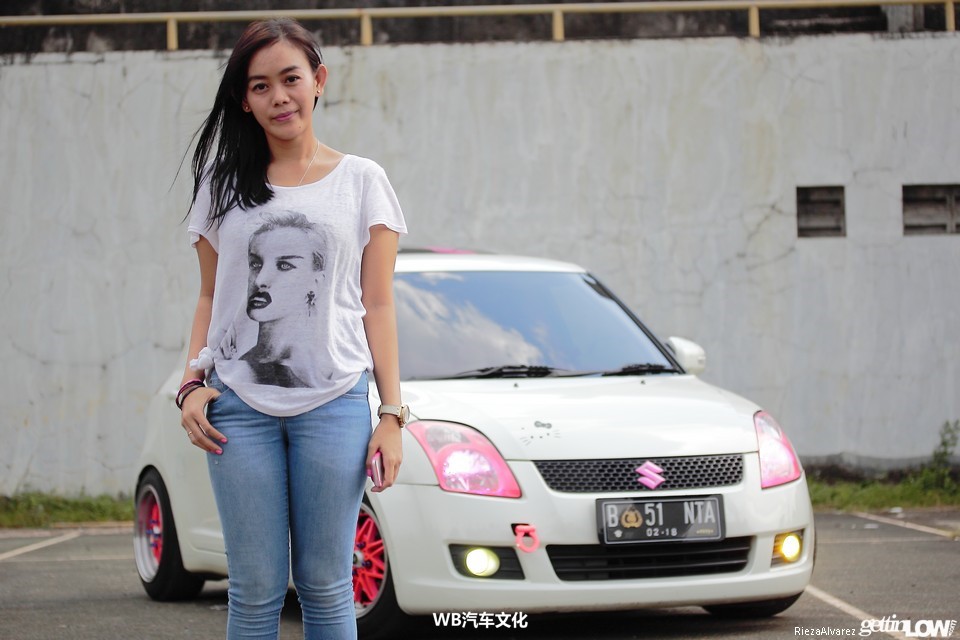 女生也爱改装车铃木雨燕萌改案例