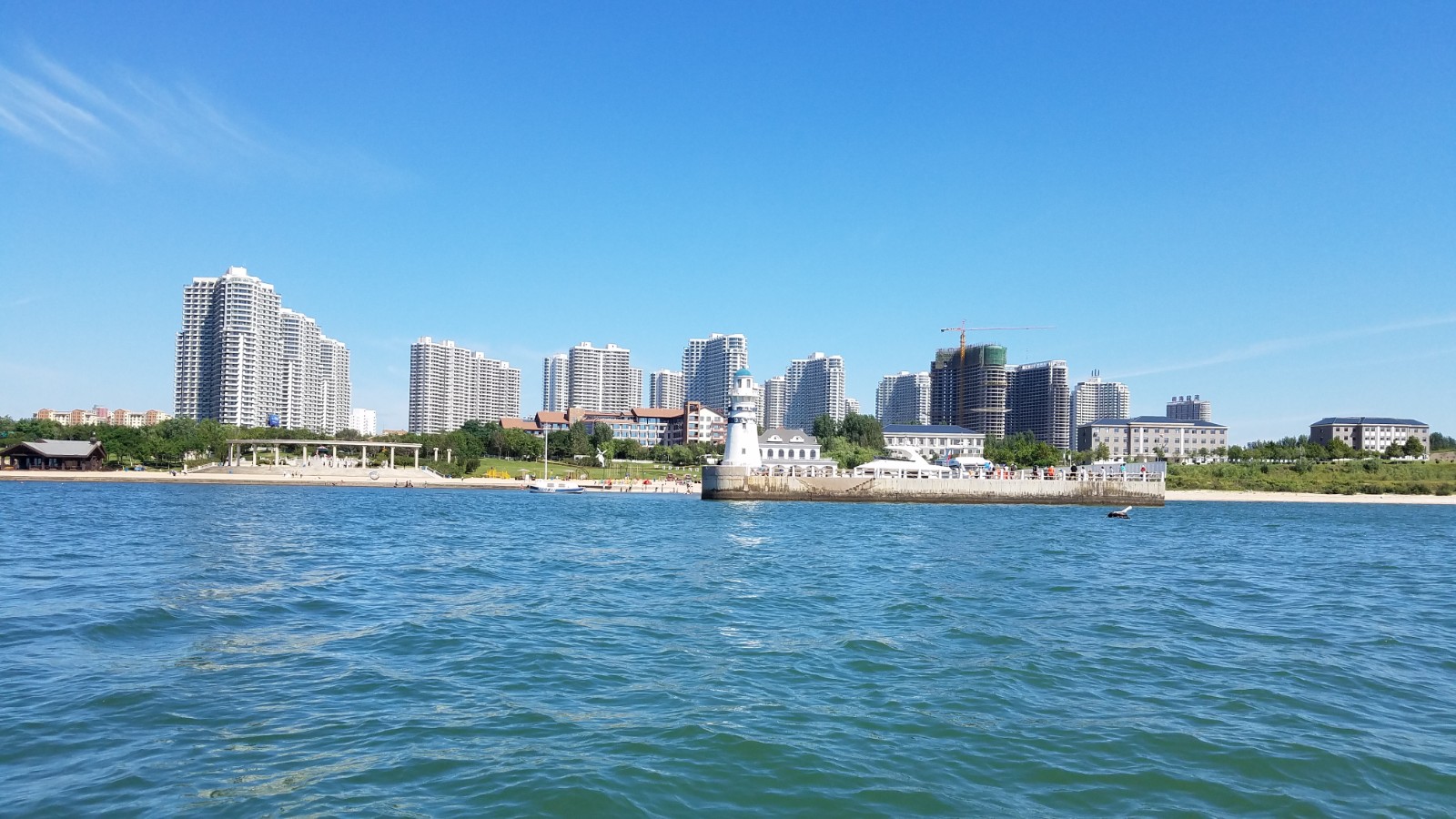 游东戴河原生态纯自然景色,看海鸟栖息的天堂,住农家院吃海鲜