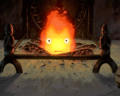 《哈尔的移动城堡》里的卡西法;比如,只有单纯的孩子才能看见的龙猫