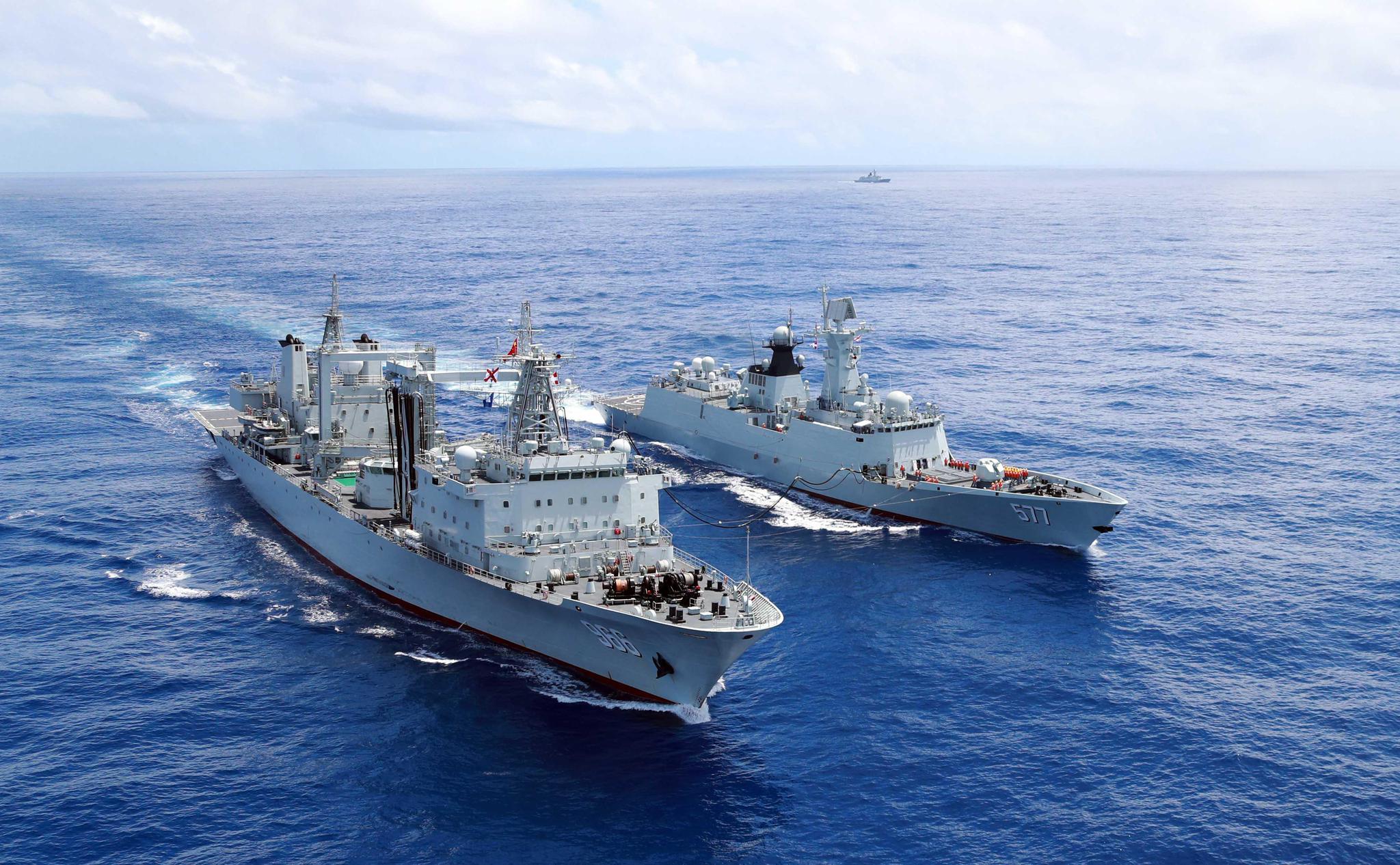 英国智库猛夸中国海军,3年造舰规模超印度整支海军