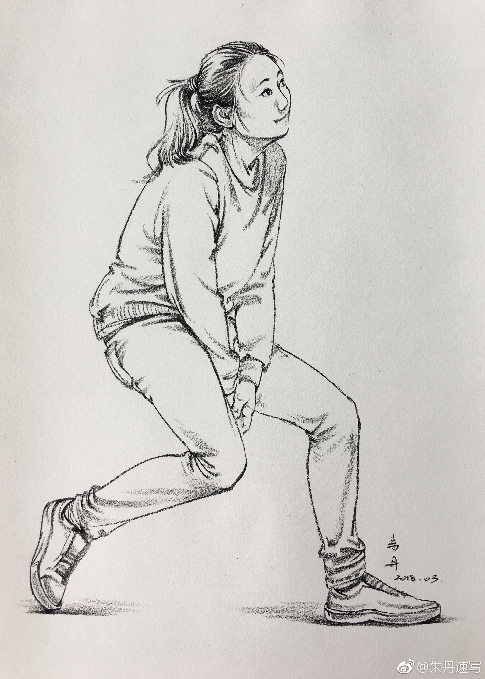 大动态作者(|速写|动态|朱丹_新浪新闻