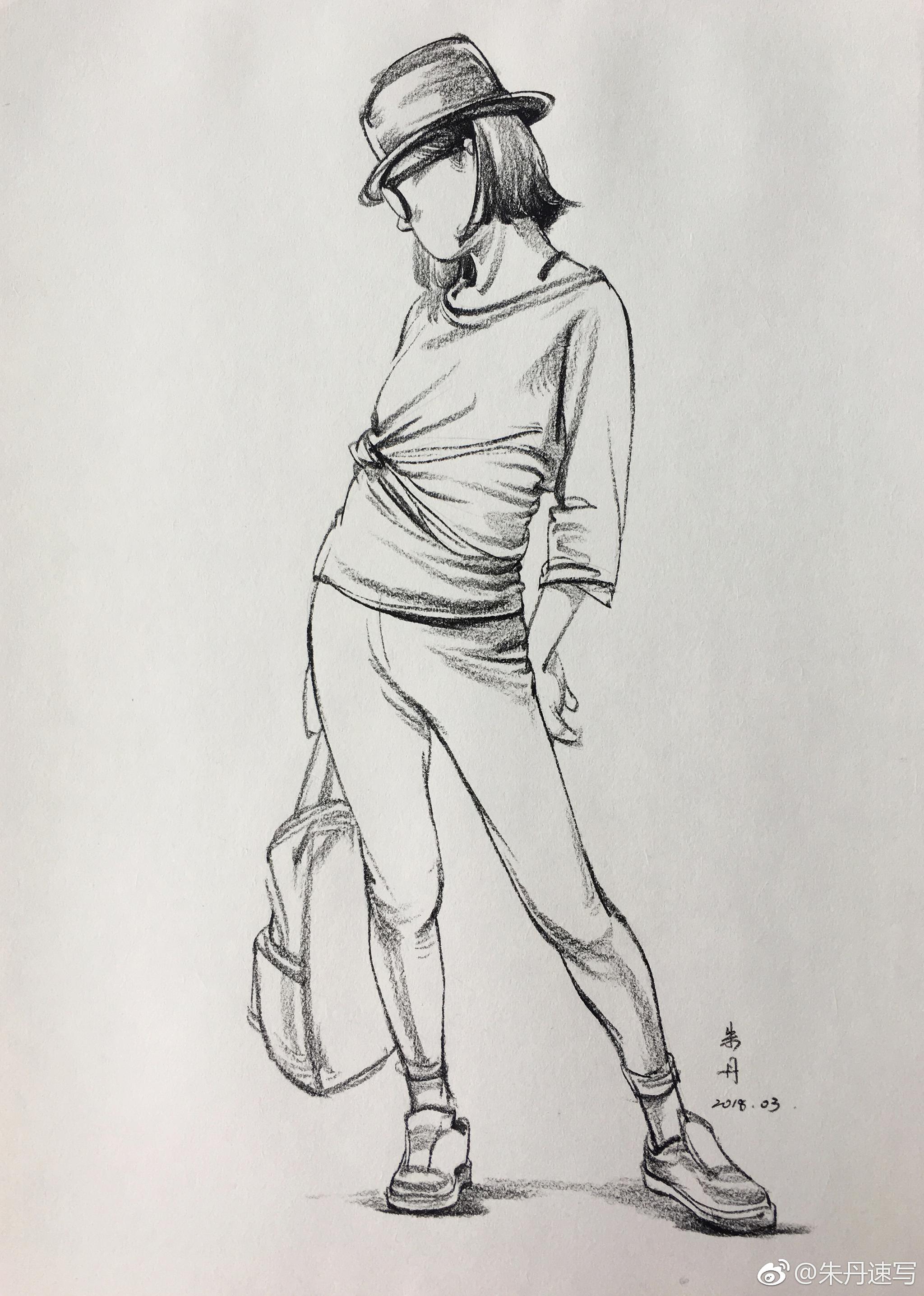 大动态作者(|速写|动态|朱丹_新浪新闻