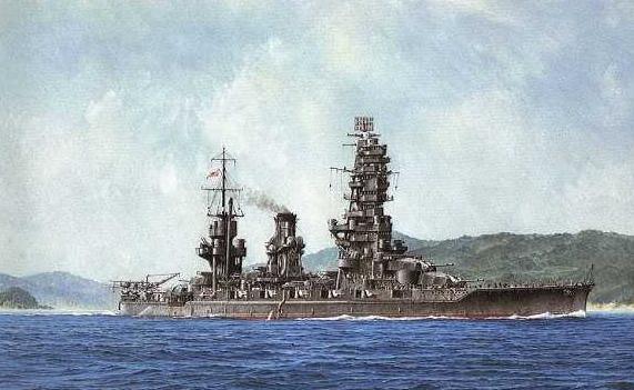 其打造的金刚级战列巡洋舰更多用于海战中抢占阵位的战斗,而真正在