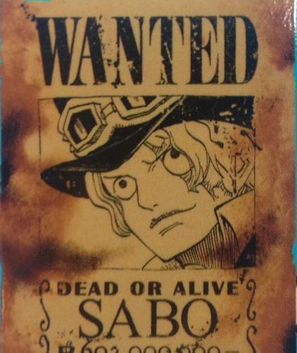 海贼王官方消息: 官方正式公布萨波的悬赏金, 海迷是否觉得合理呢