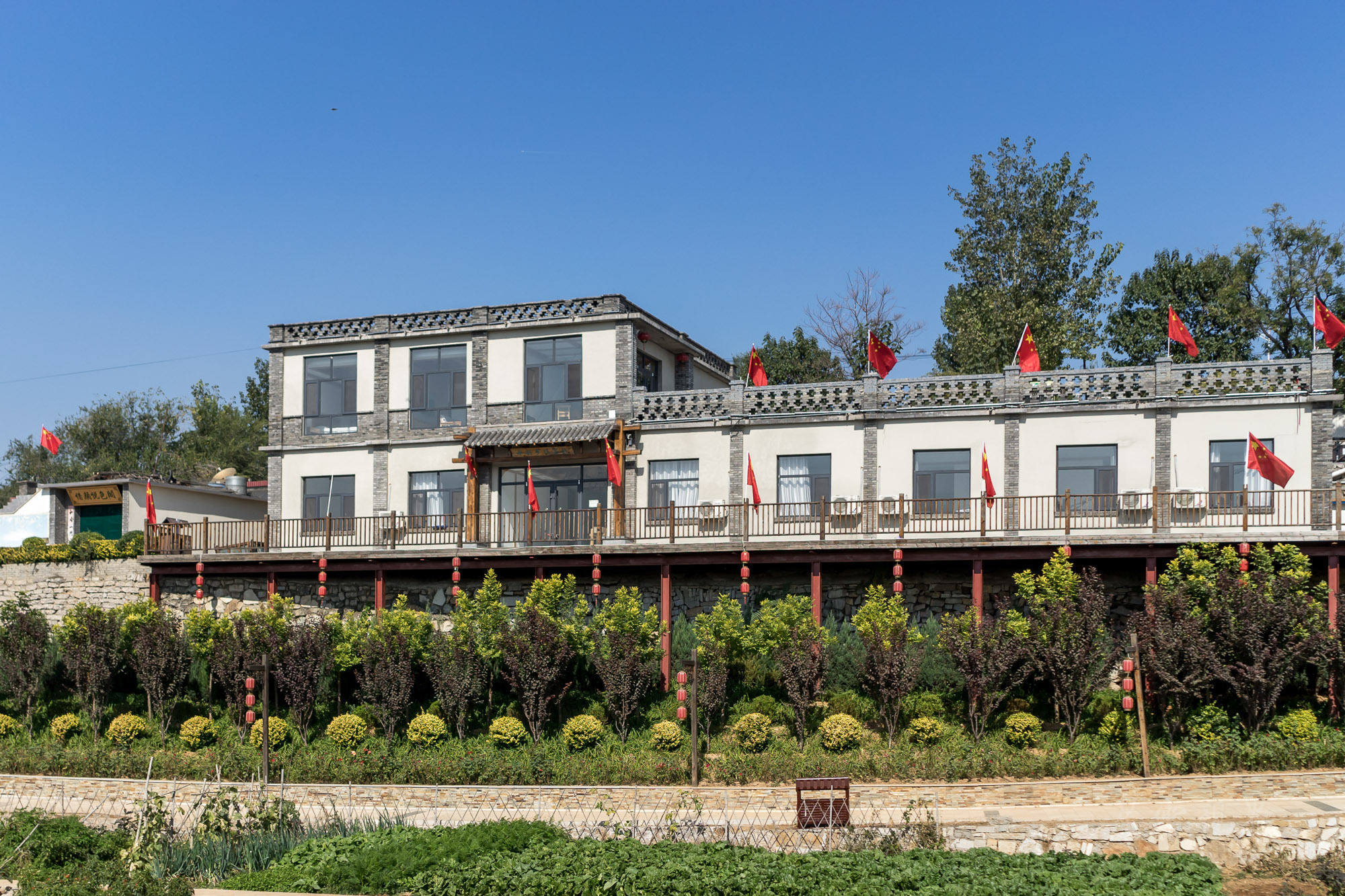 中央统战部旧址平山县李家庄华丽变身美丽乡村