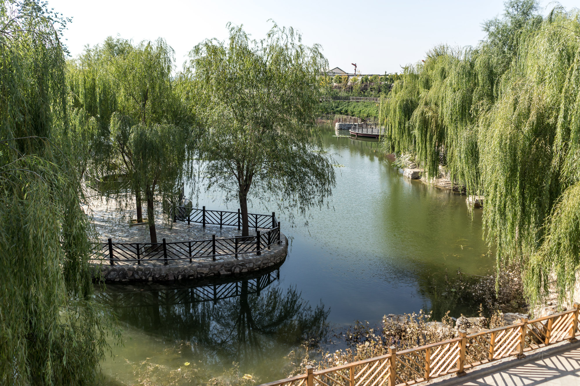 中央统战部旧址平山县李家庄华丽变身美丽乡村