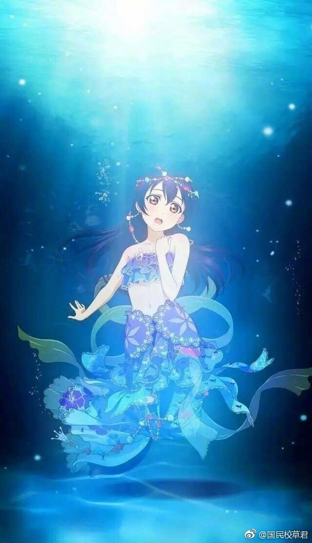 听说转发这9个美人鱼,会好事不断哦