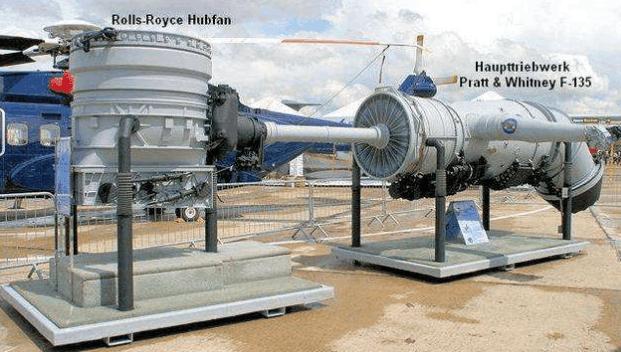 f35b使用的发动机和升力风扇因此,我国也必须加大ws15的研发力度了