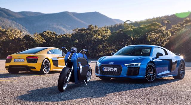 奥迪纯电动概念摩托车:即使无法量产,也不辱没灯厂声名