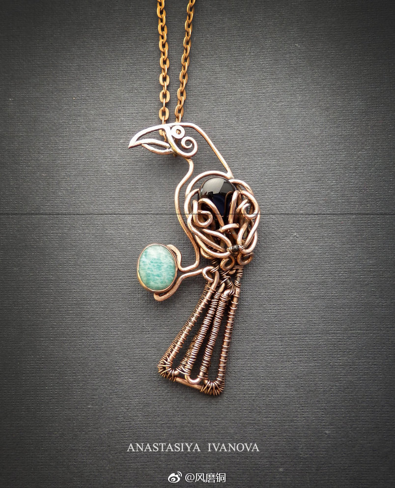 铜丝艺术 绕线复古