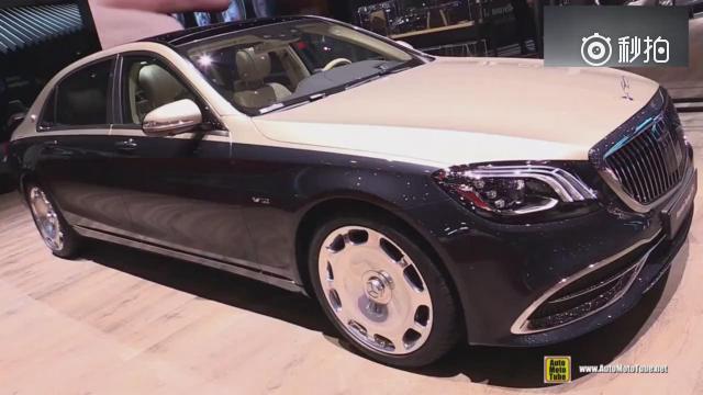 2018年梅赛德斯迈巴赫s650!黑白外观无不体现奢华!