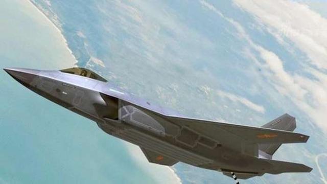 中国歼23战机亮相,机身设计扁平减小空气阻力,美军都兴奋不已