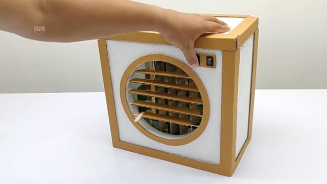 还买什么空调,5分钟学会自制空调扇,学会了能省不少钱